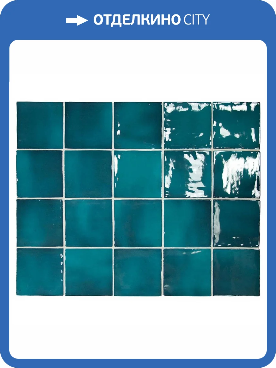 Керамическая плитка Equipe Manacor 26915 Glacier 10x10 фото 2