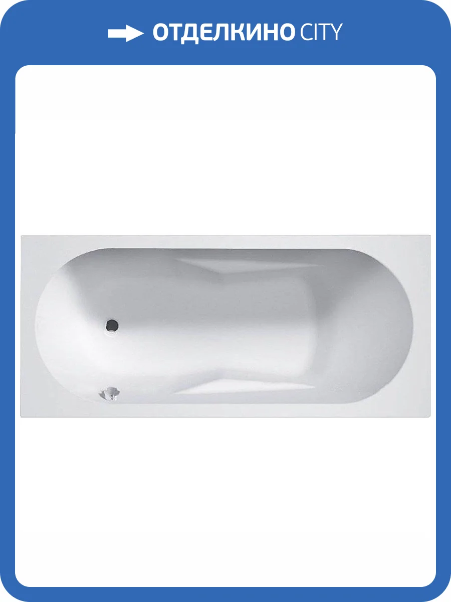 Акриловая ванна Riho Bathtubs Lazy 180x80 левая фото 6