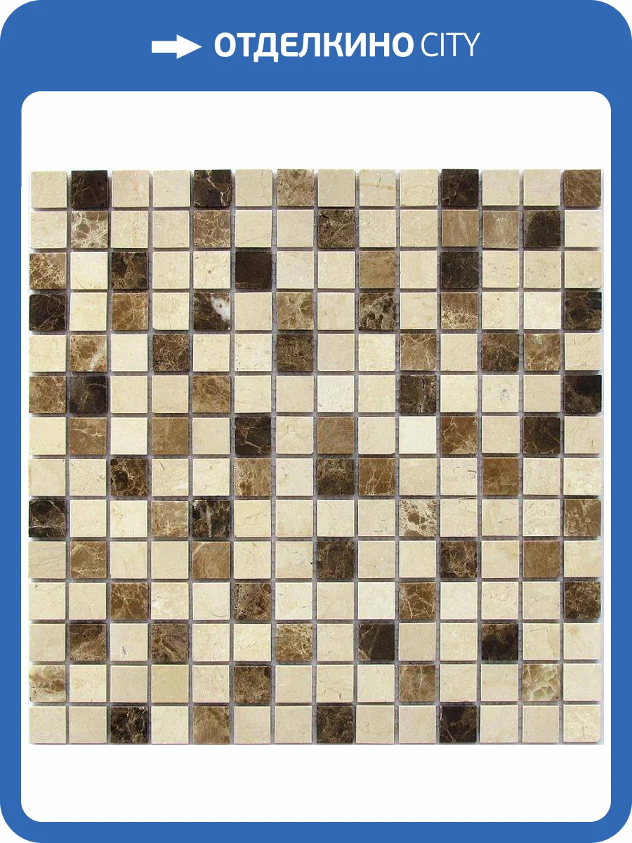 Мозаика Bonaparte Turin Pol (2x2) 30.5x30.5 фото 2