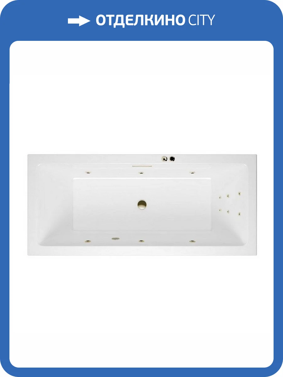 Акриловая ванна Excellent Heaven Slim LINE WAEX.HEV17S.LINE.BR 170x75 бронза фото 4