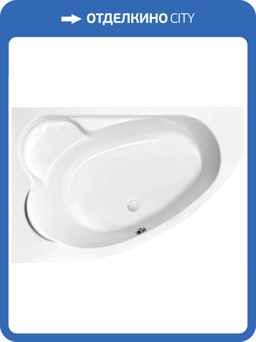 Акриловая ванна Cersanit Kaliope 63443 (WA-KALIOPE*170-L) 170x110 см L фото 3