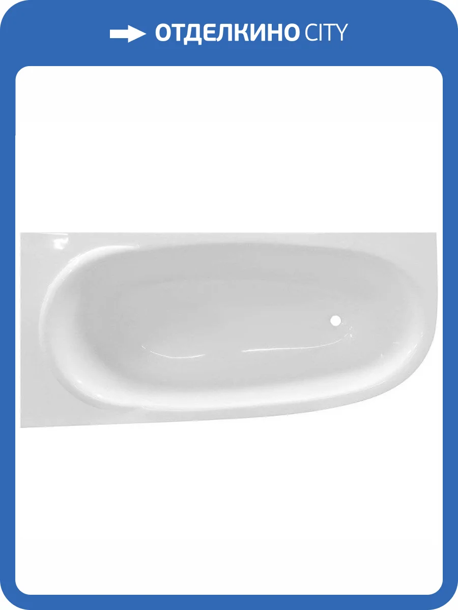 Ванна из искусственного камня Эстет Венеция 170x80 левая фото 7
