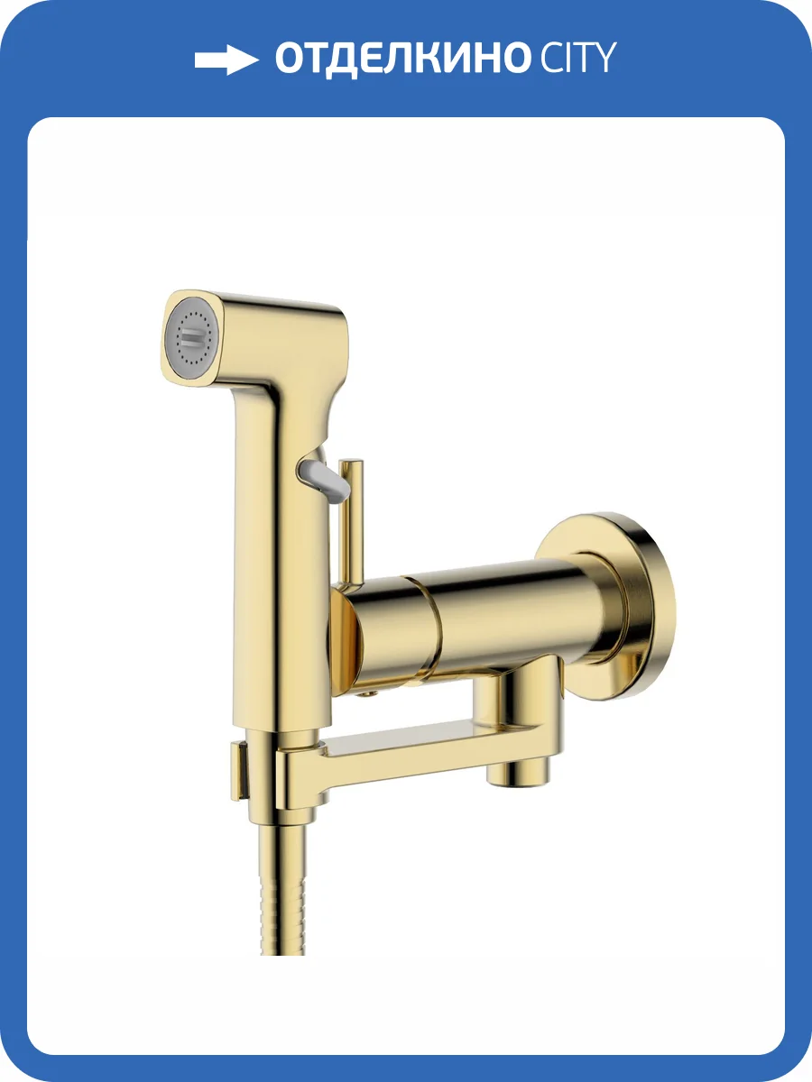 Гигиенический душ Aquatek Ника AQ1819BG золото шлифованное фото 10