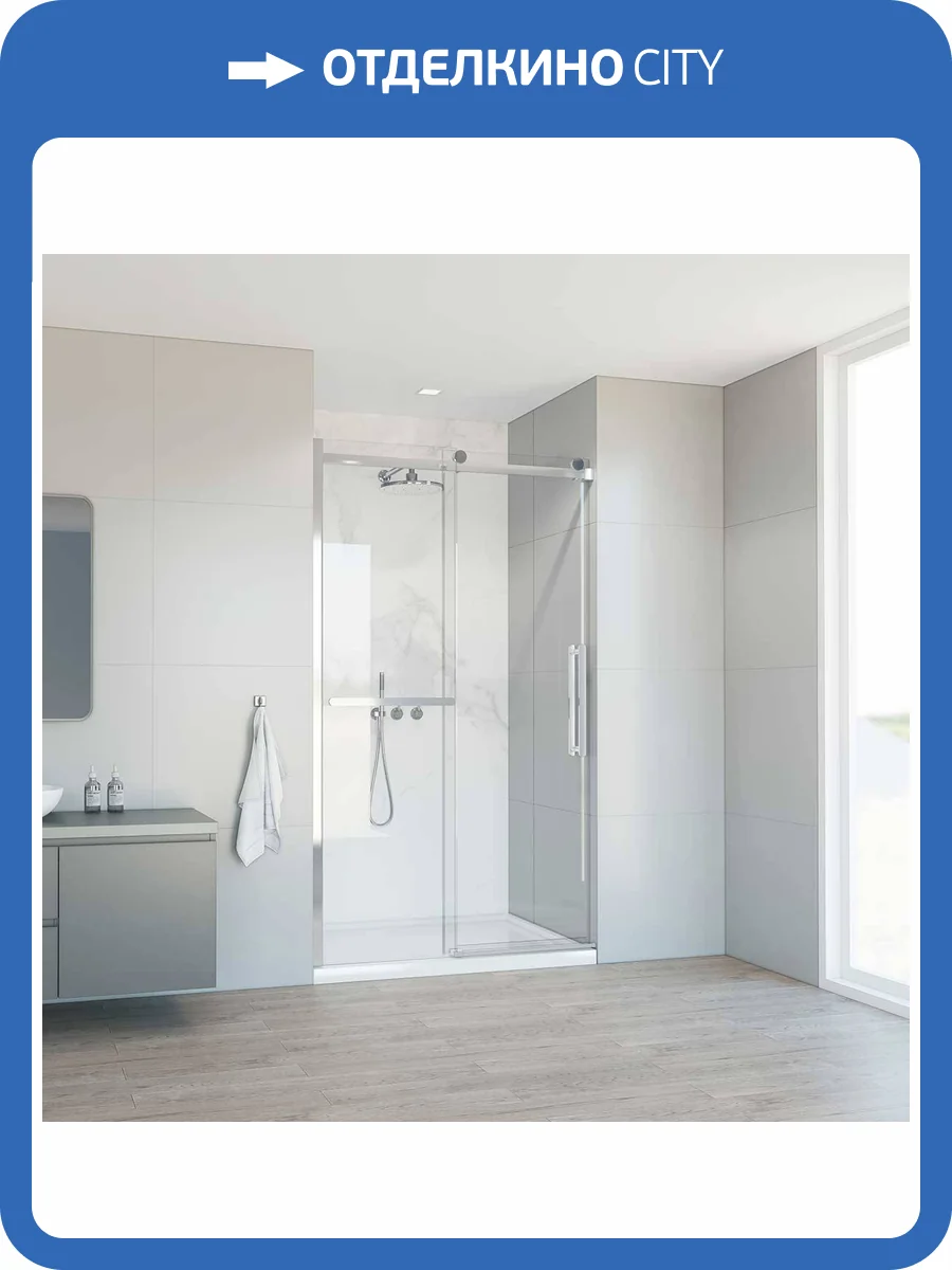 Душевая дверь Vincea Como Soft VDS-1CS130CL 1300, хром, стекло прозрачное фото 11