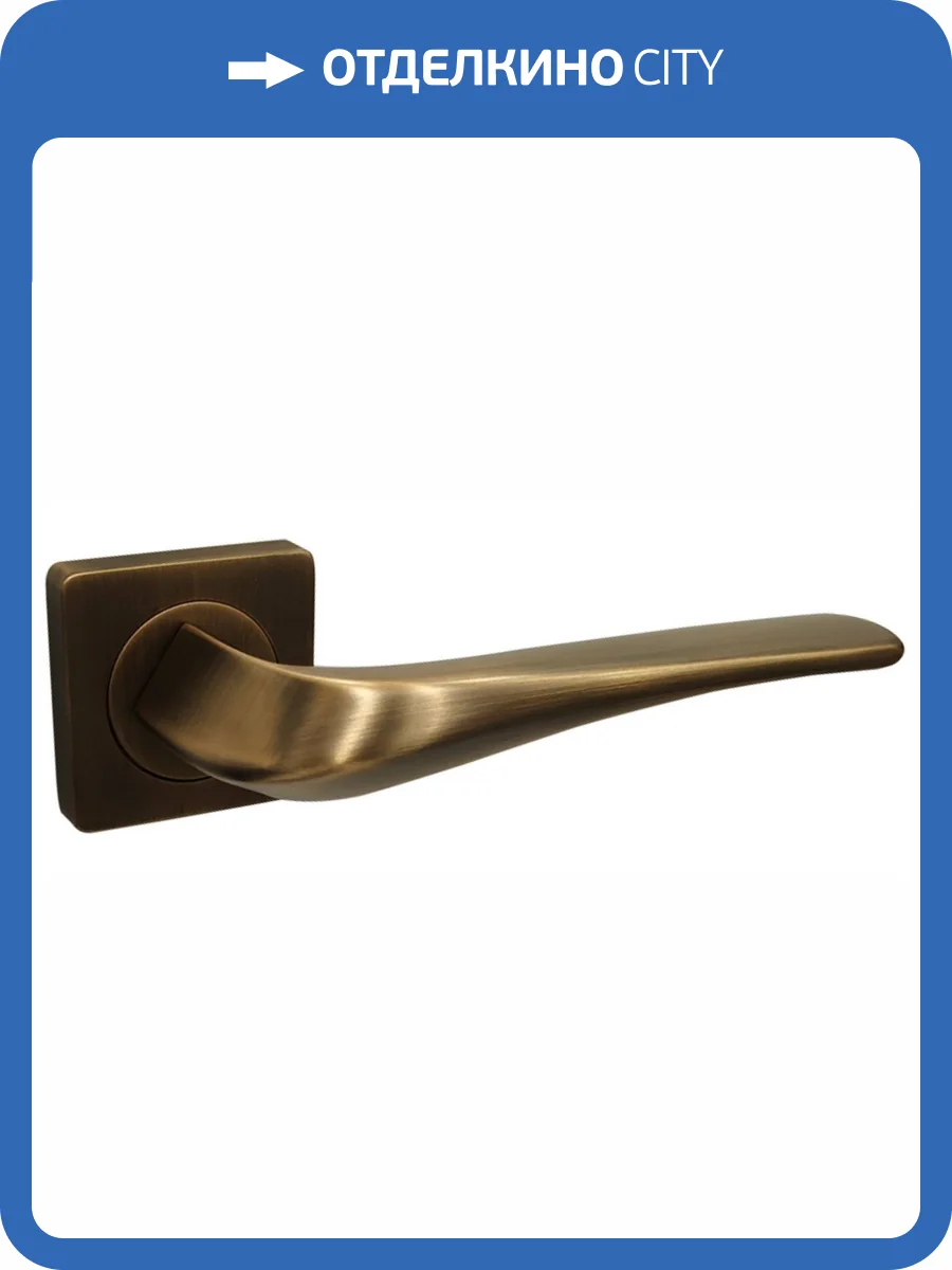 Ручка Vantage V10M-2 матовая бронза фото 2