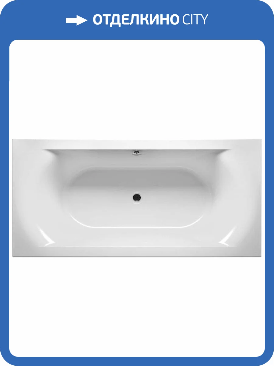 Акриловая ванна Riho Linares 190x90 фото 3