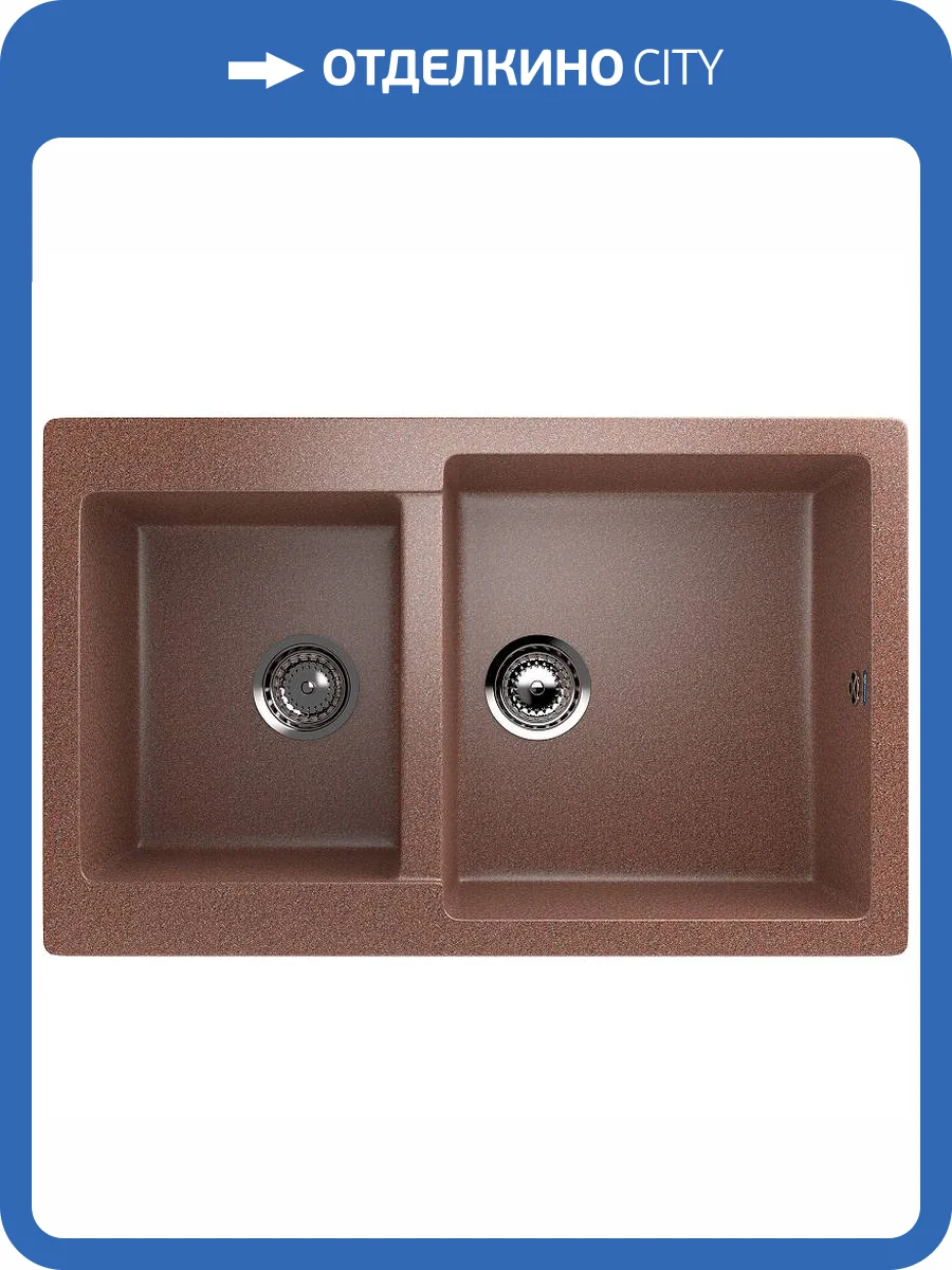 Мойка кухонная Ulgran Classic U-505-307 Терракот фото 4