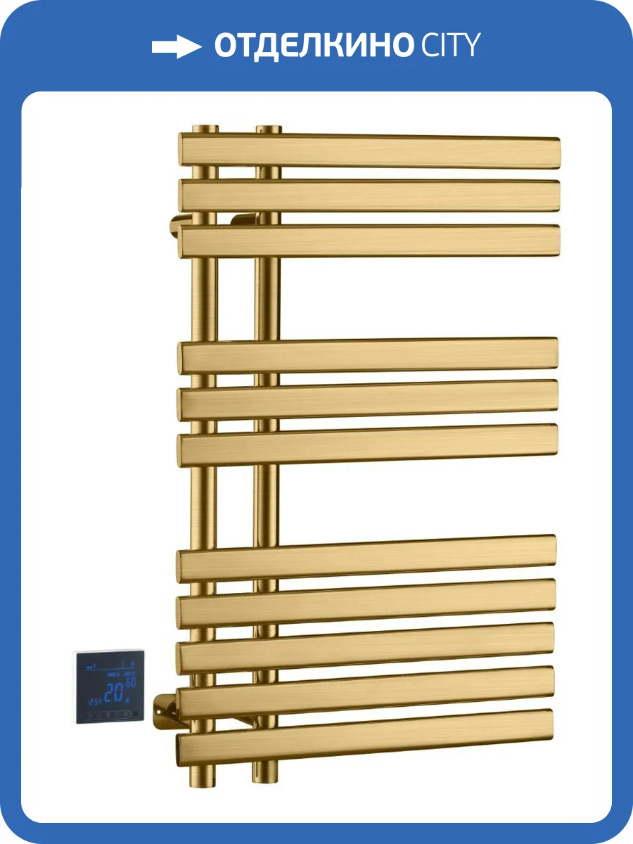 Полотенцесушитель Boheme Venturo 723-BR электрический сухой Bronze фото 3