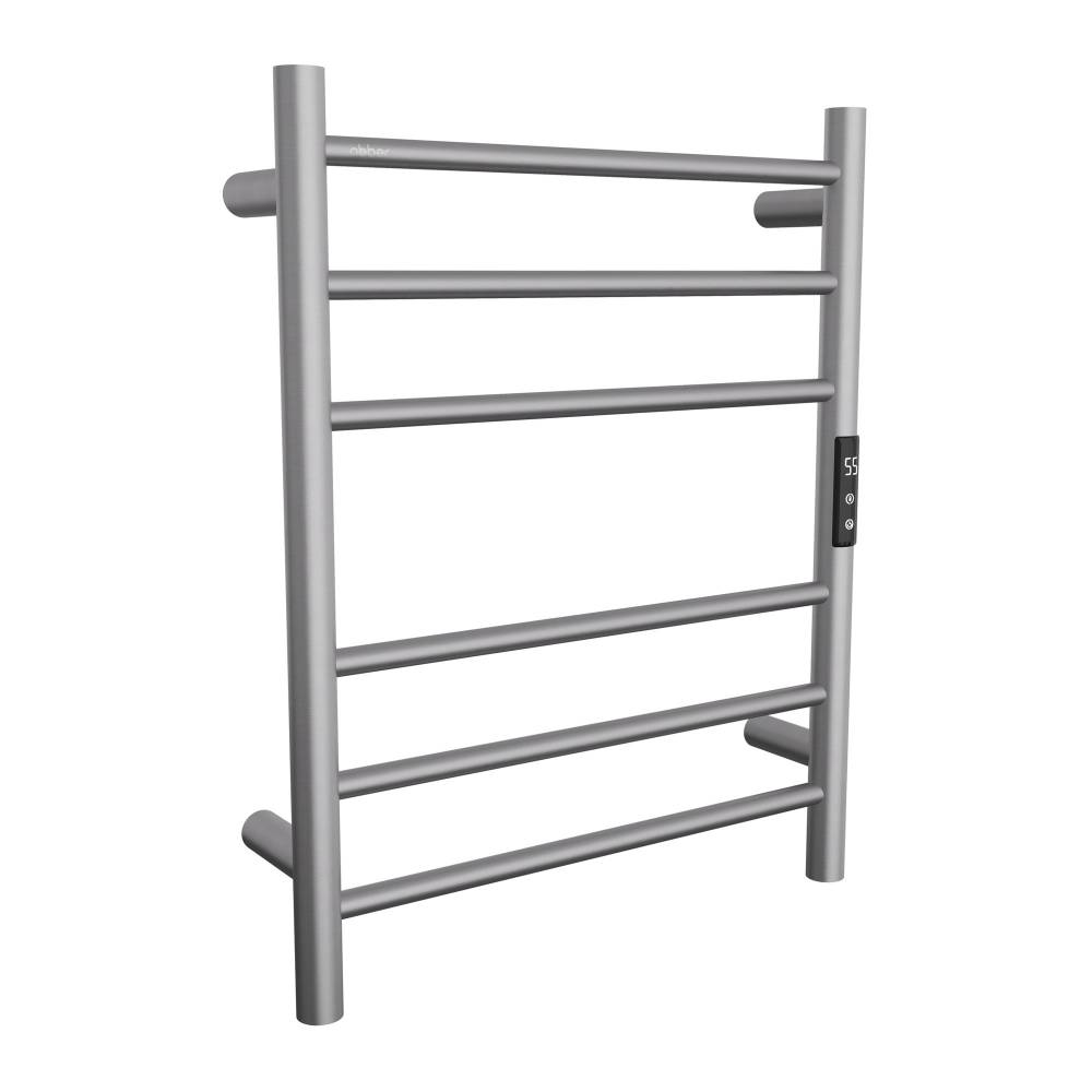 Полотенцесушитель электрический Abber Standard AH4606BST сталь брашированная, 63x50