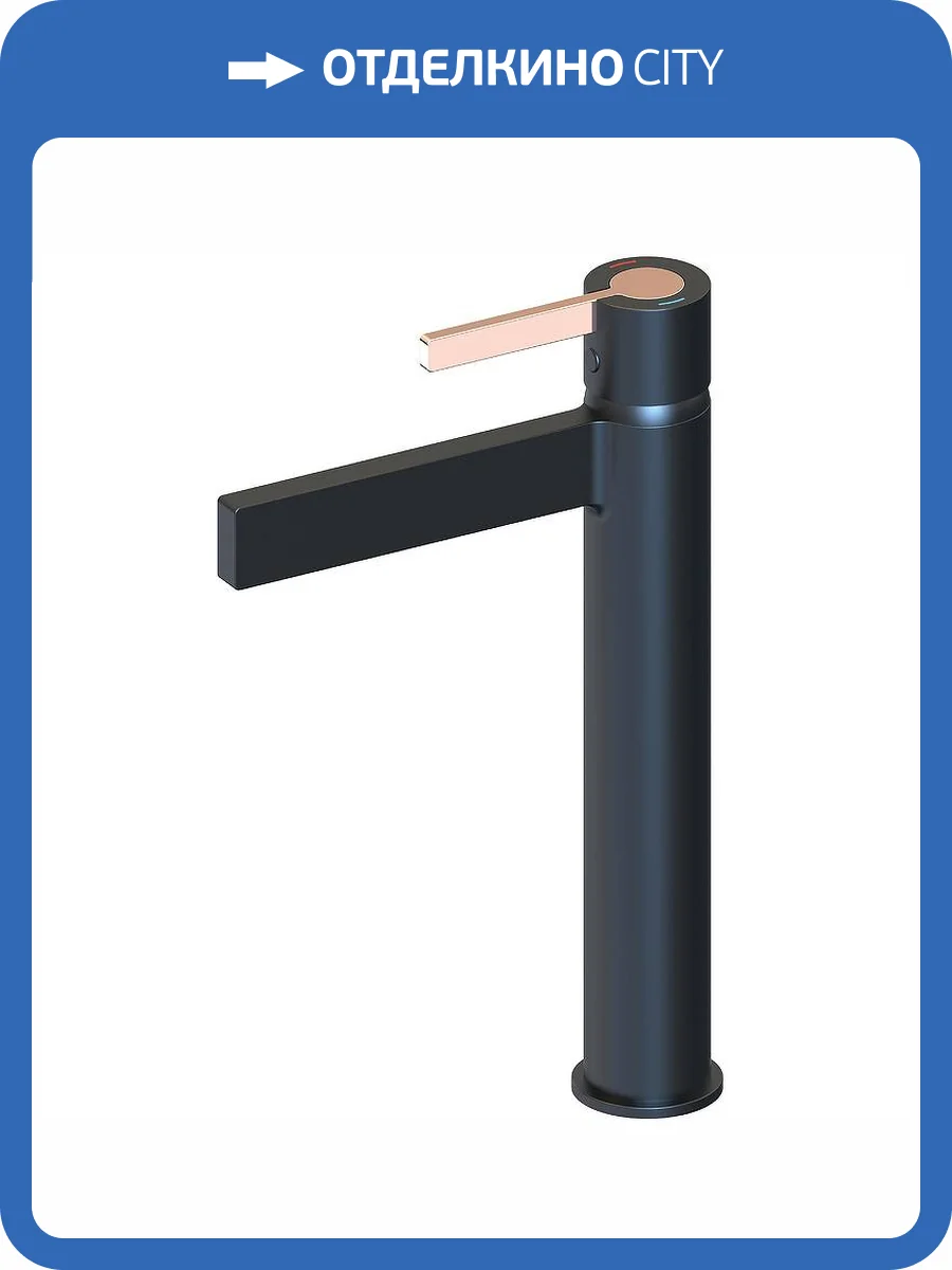 Смеситель для раковины beWash Incanto BVMM1BH238 черный фото 3