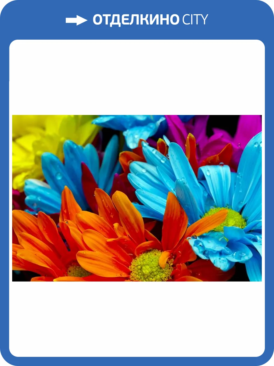 3D Фотообои Artegrafico «Герберы» R840-1 канвас фото 2