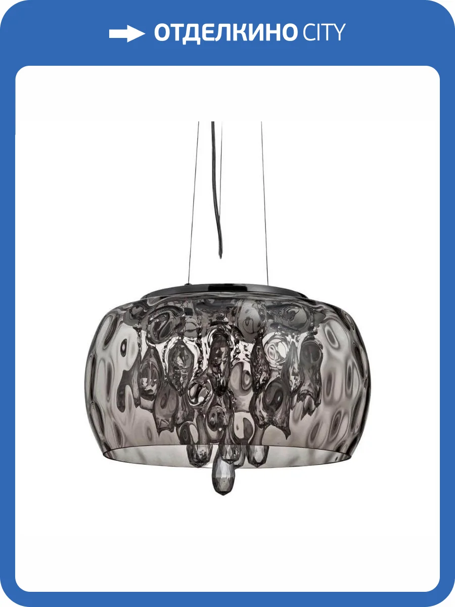 Подвесной светильник Lumina Deco Rubina LDP 8044-500 CHR фото 2