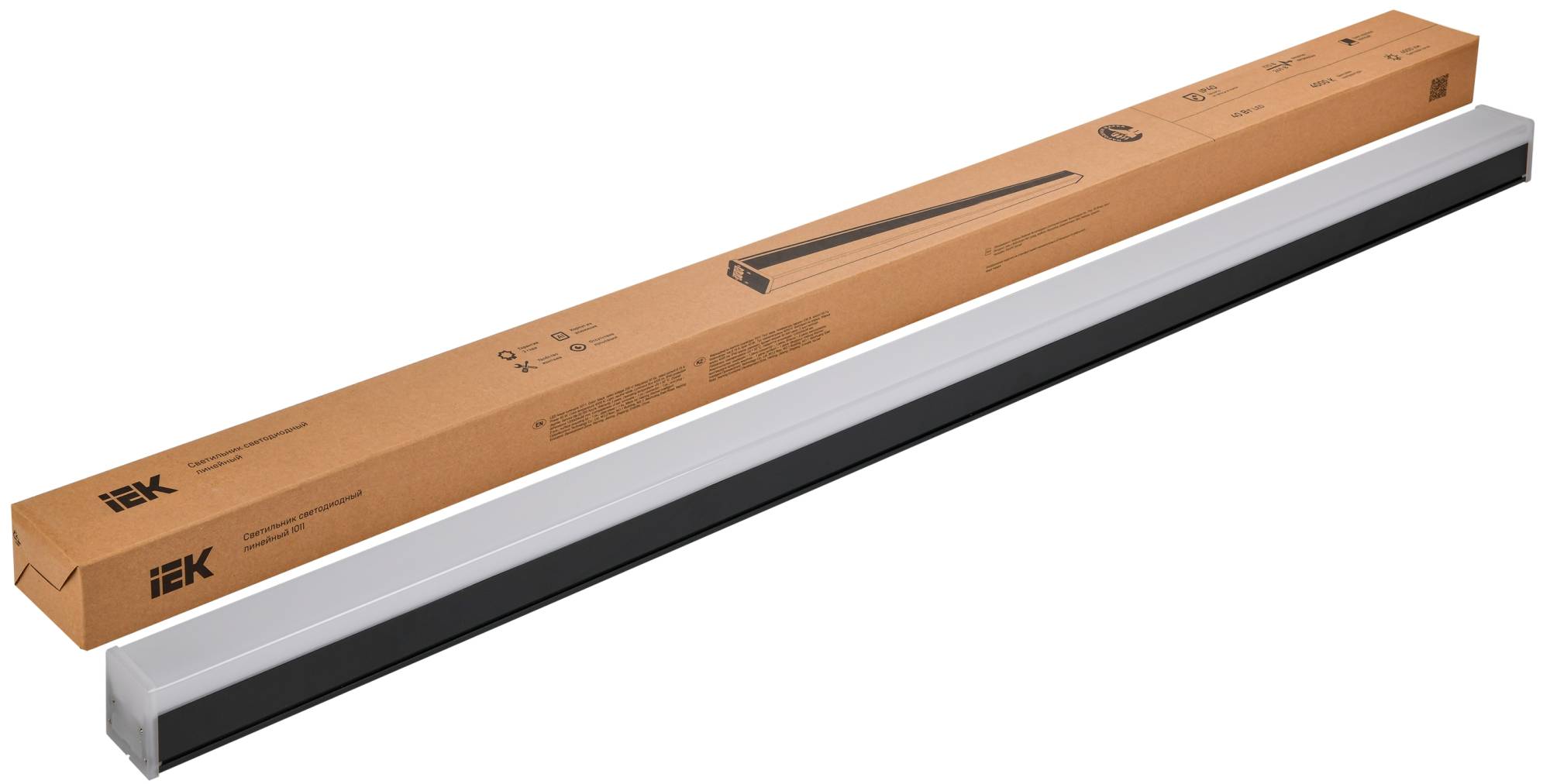 Настенно-потолочный линейный светодиодный светильник IEK 1011 LT-LDCK-0-1011-040-65-K02 фото 8