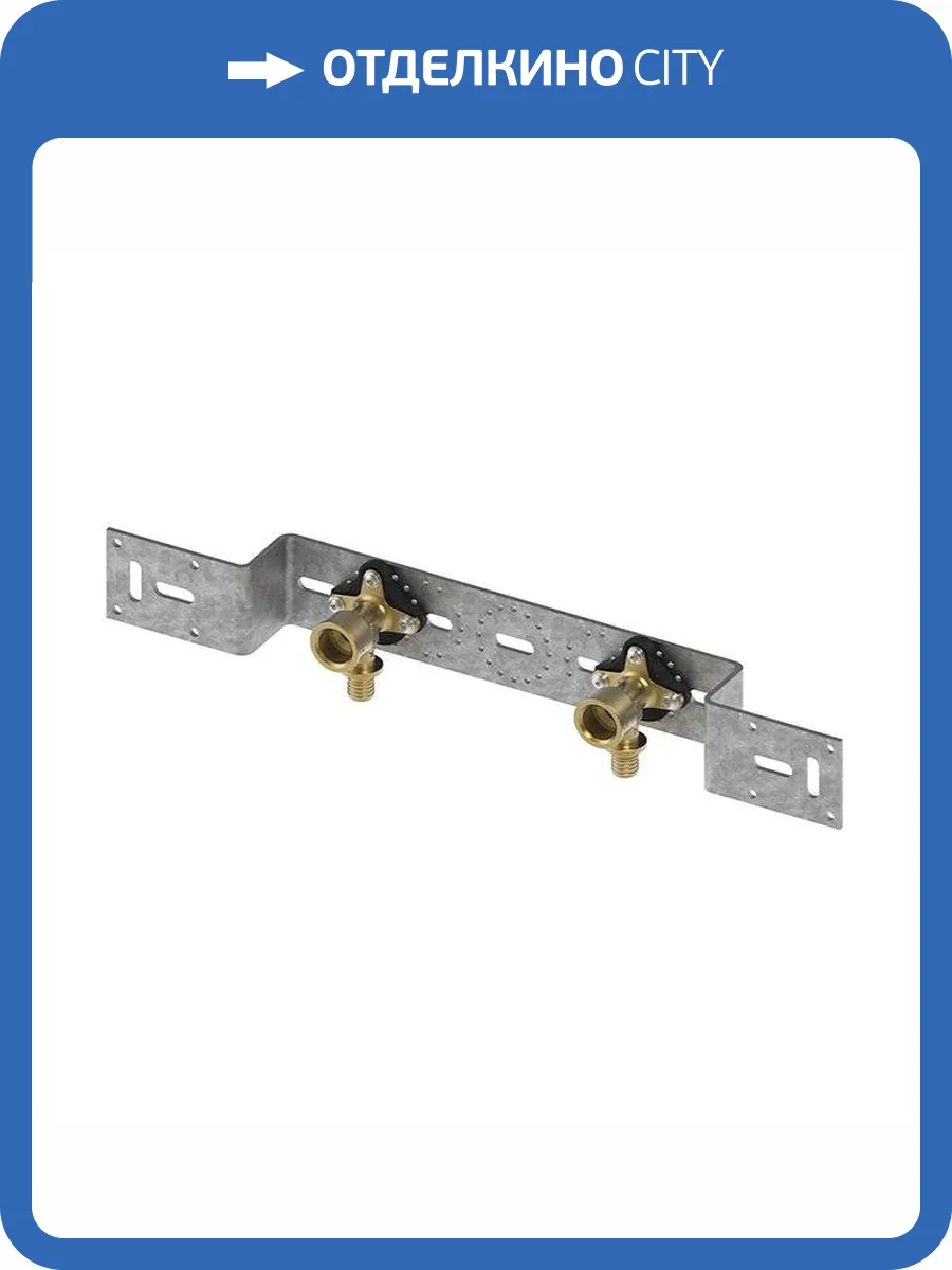 Монтажный комплект TECE TECEflex с настенными уголками 16 х Rp 1/2, усиленной монтажной пластиной и звукоизолирующими прокладками фото 2