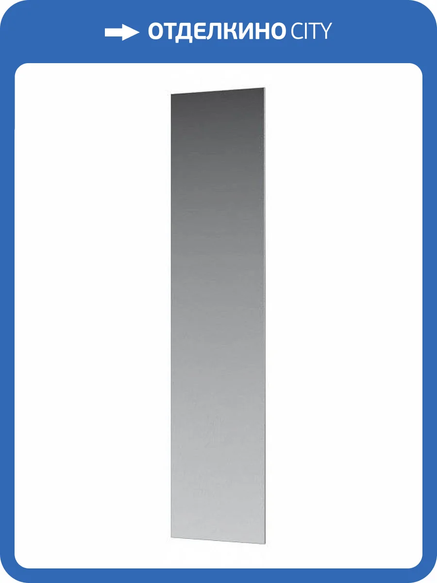 Фасад шкафа с зеркалом НК-Мебель Нордик 71917001 Холодный серый фото 2