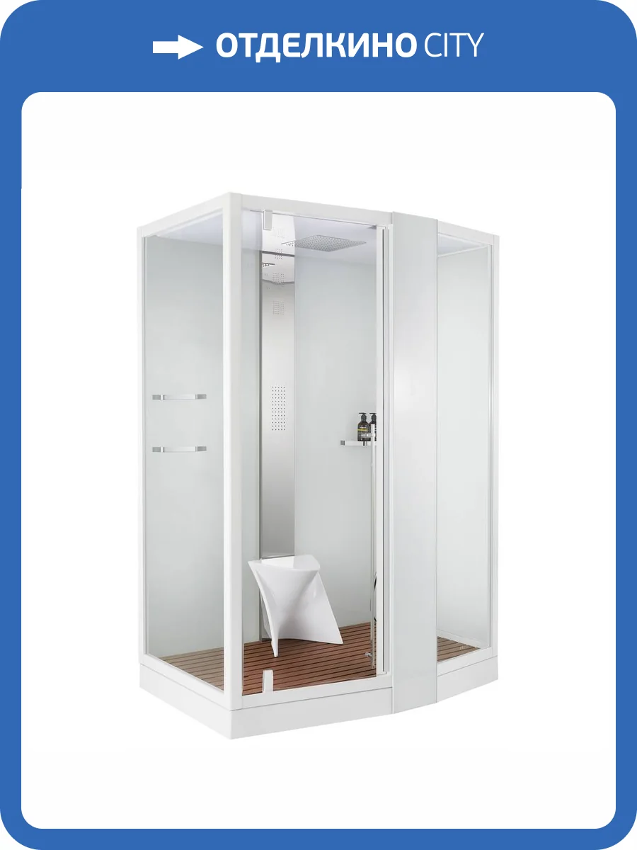 Душевая кабина Orans 89102RWLH белый, 150x100x220 фото 12