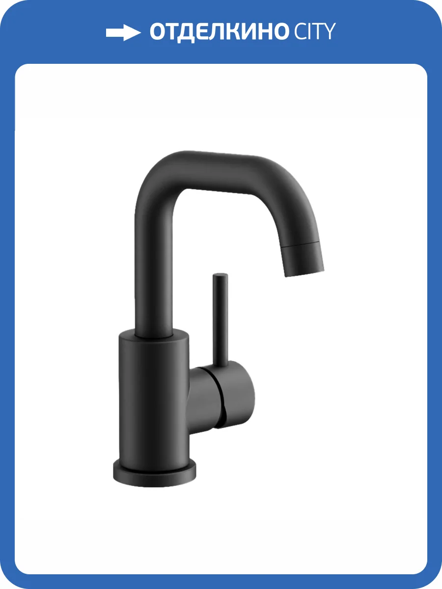 Смеситель для раковины Belz B10810-7 черный фото 4