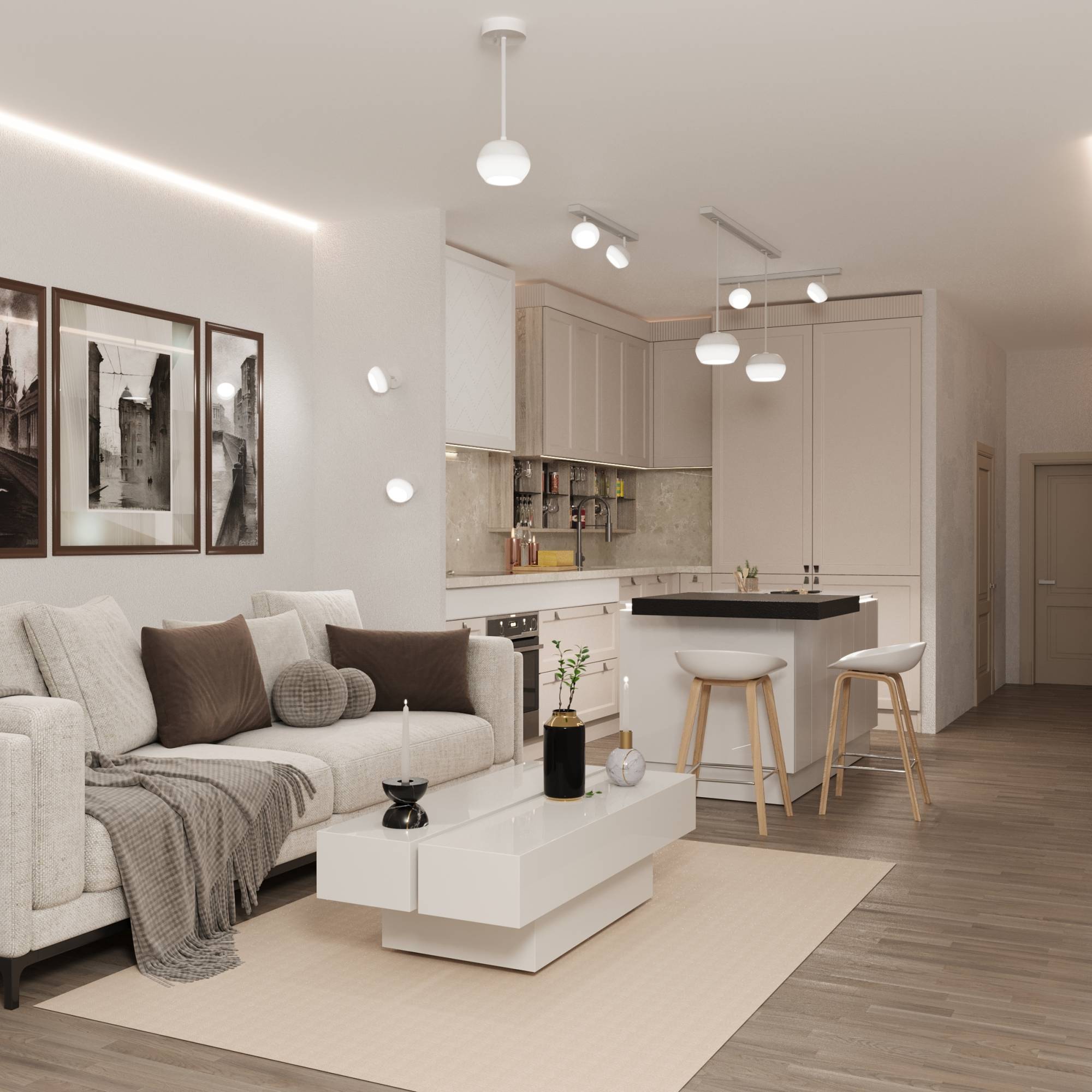 Подвесной светильник IEK 4012 LT-UCB0-4012-GX53-1-K01 фото 3