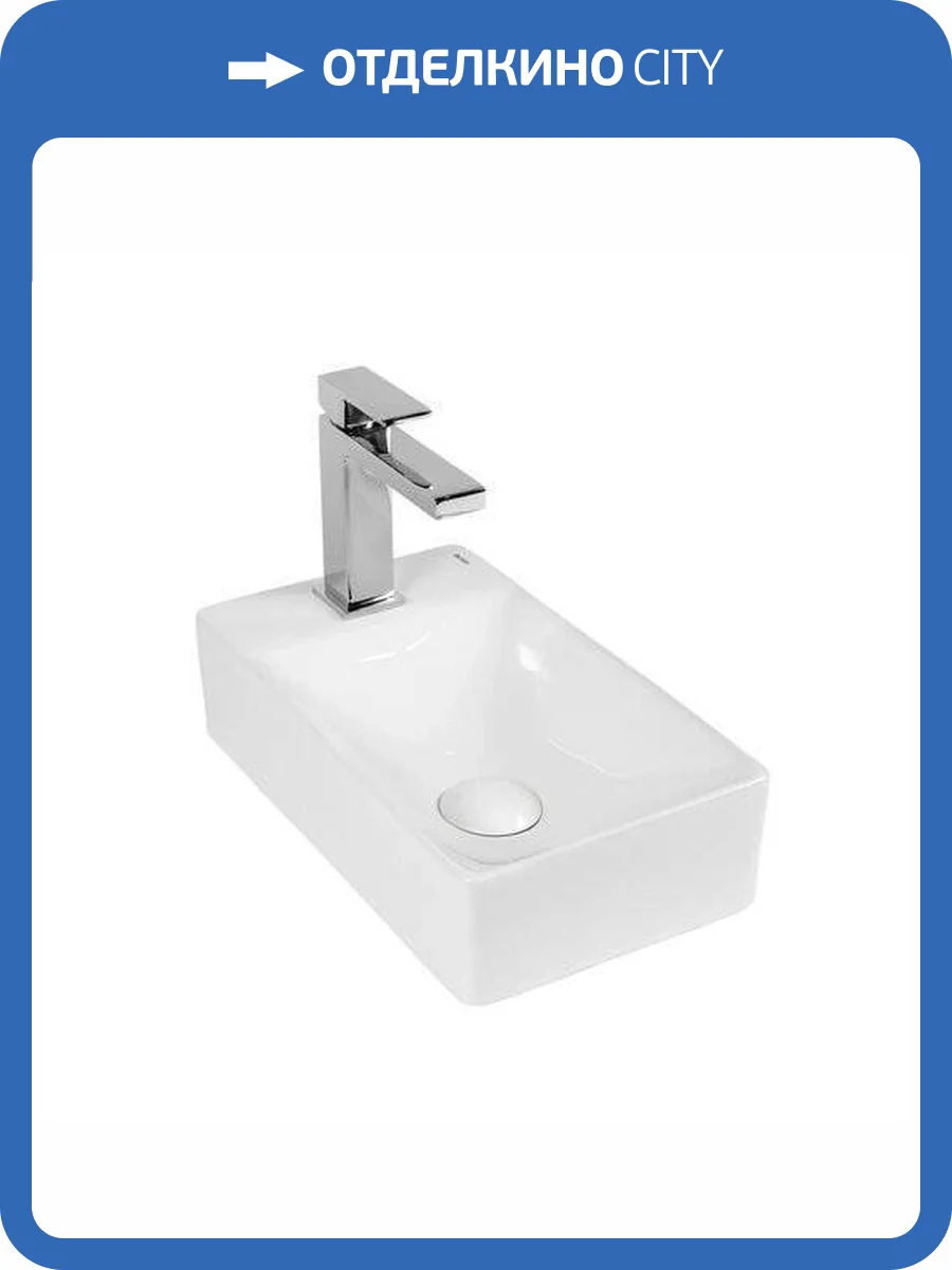 Раковина BOND Куб S12-380L 38 см фото 7