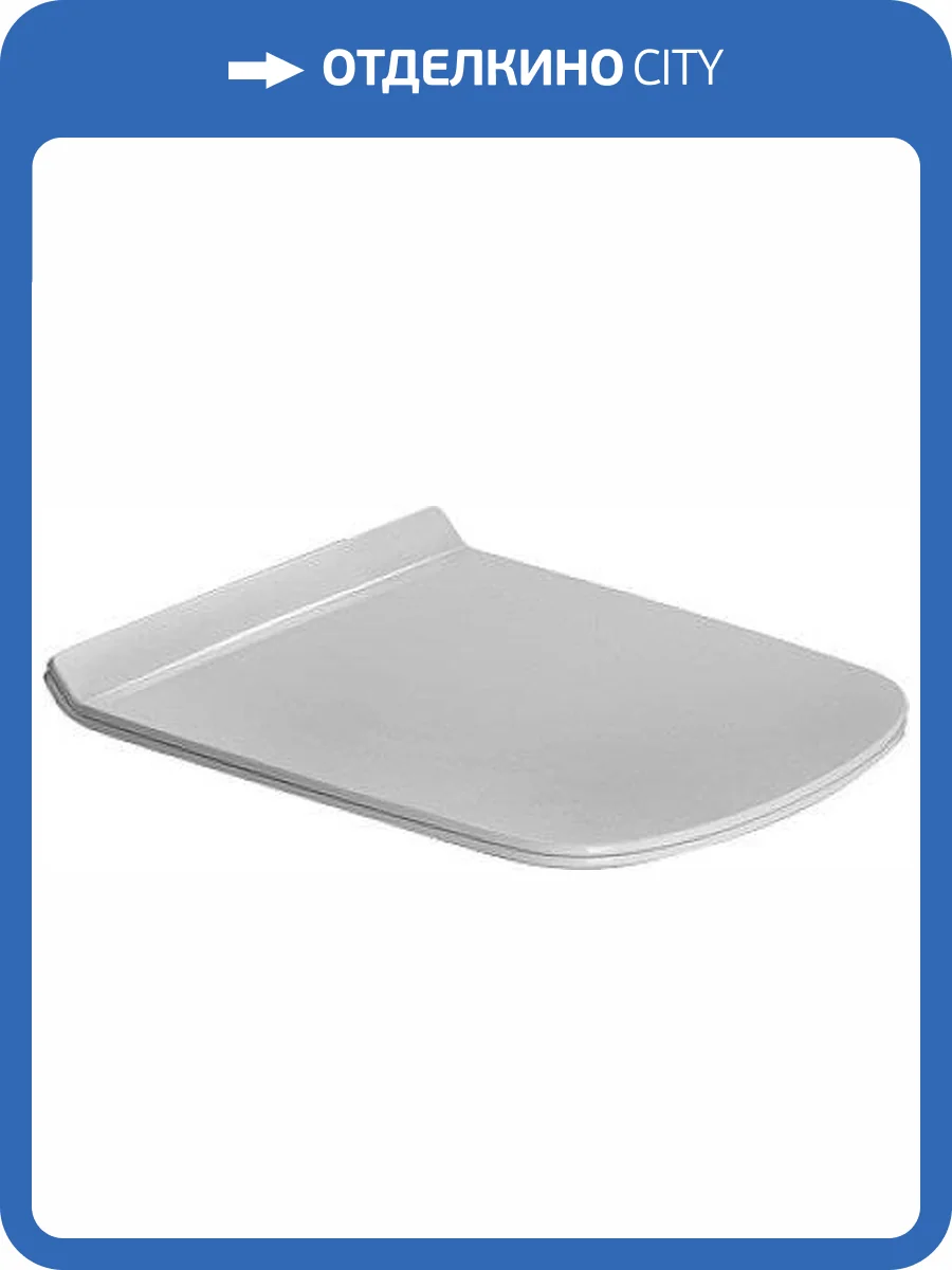 Крышка-сиденье Duravit DuraStyle 0063710000 петли хром фото 5