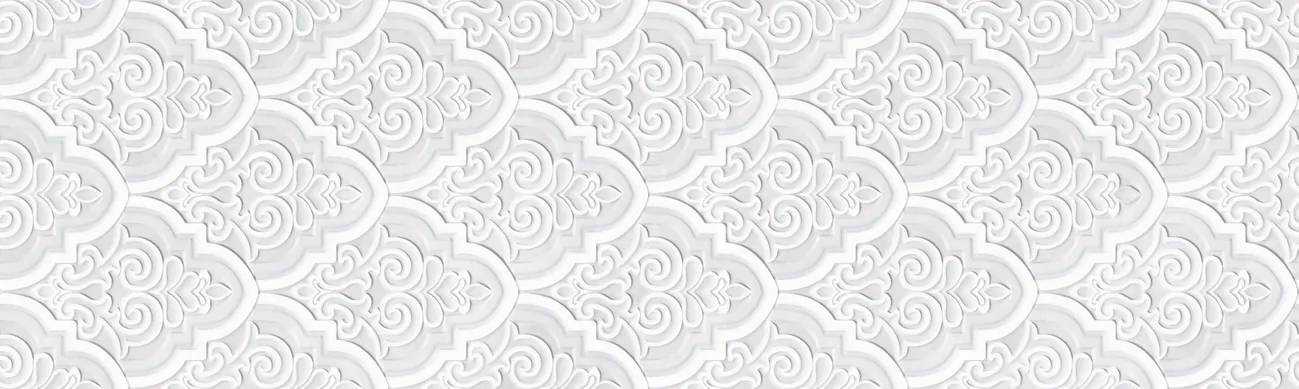 Керамическая плитка Aparici Ona White Bow 29.75x99.55