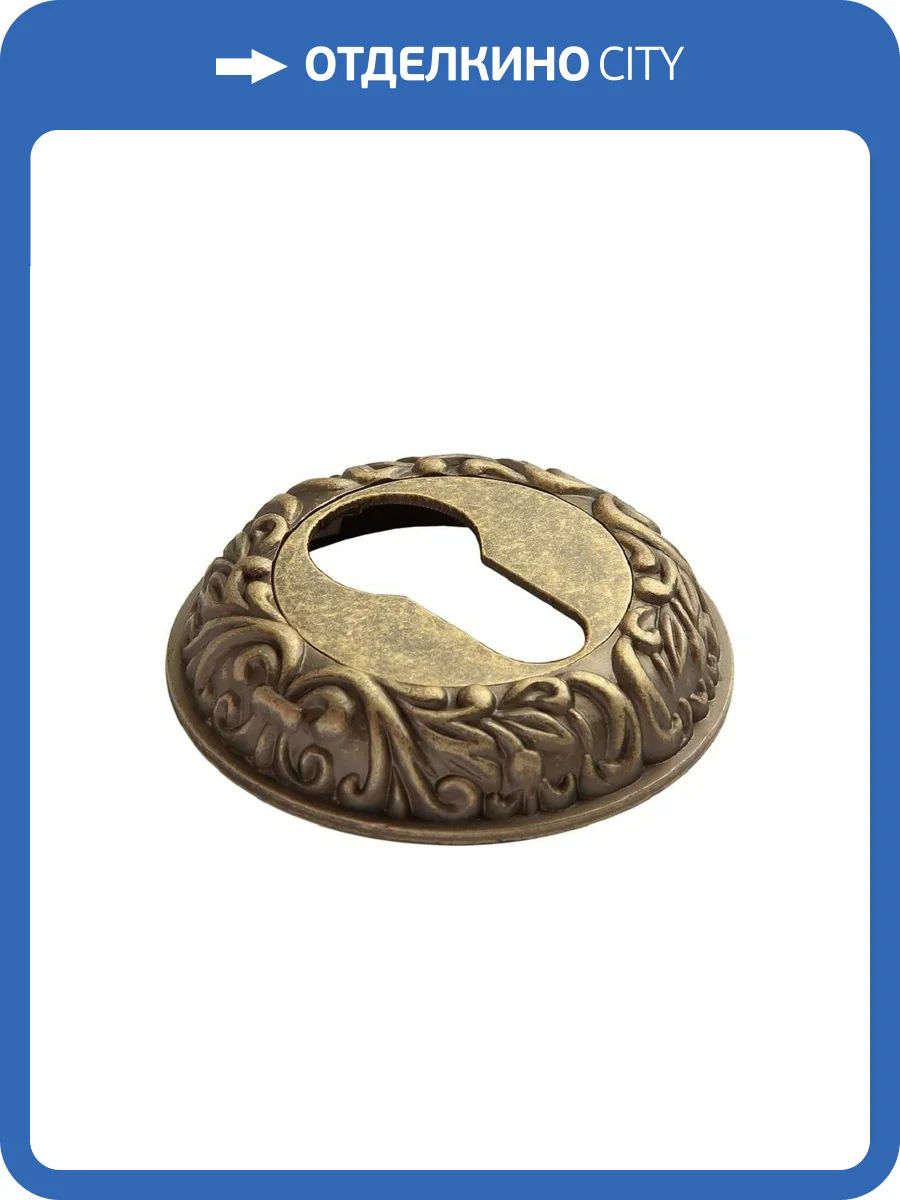 Дверная накладка Rucetti RAP-CLASSIC KH OMB старая матовая бронза фото 2