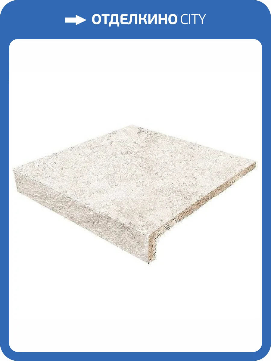 Ступень Gresmanc Evolution Stone White 31x33 фото 2