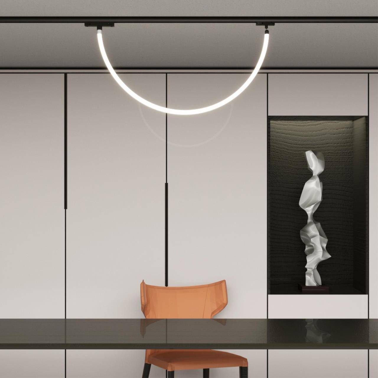 Трековый однофазный двухжильный адаптер Novotech Ramo 359126 фото 3