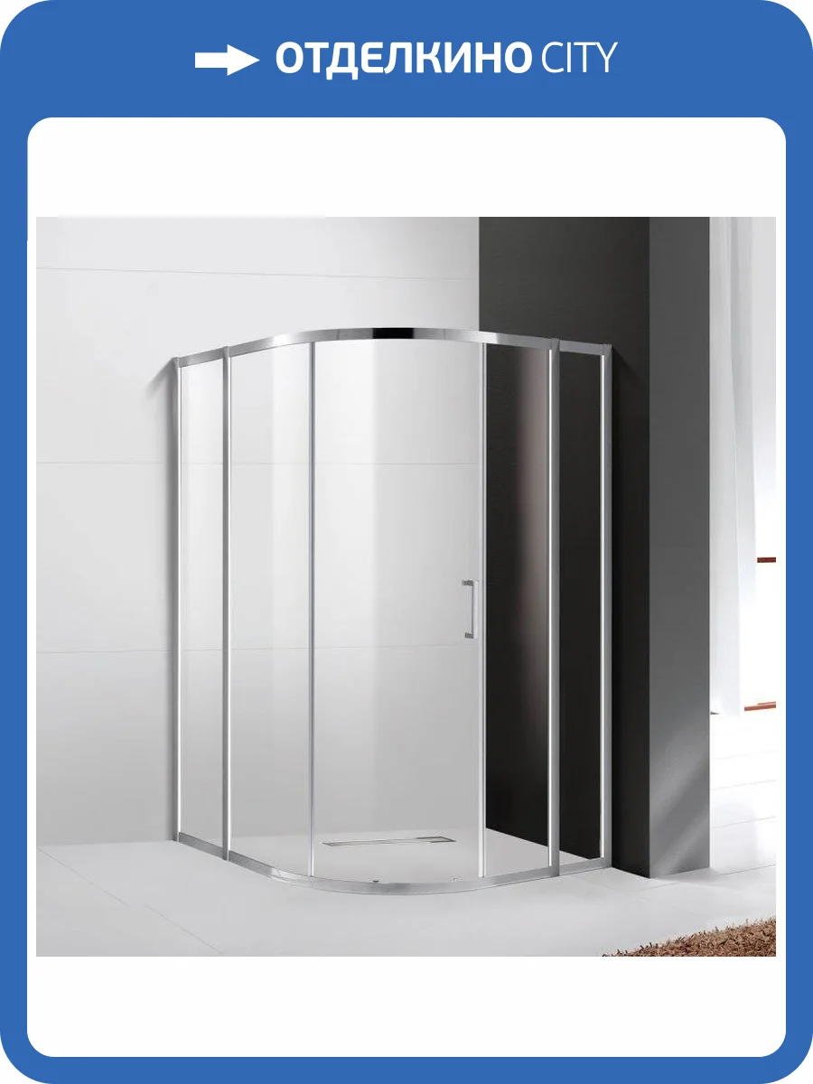 Душевой уголок Cezares Molveno R 11 100+30 C Cr IV фото 6