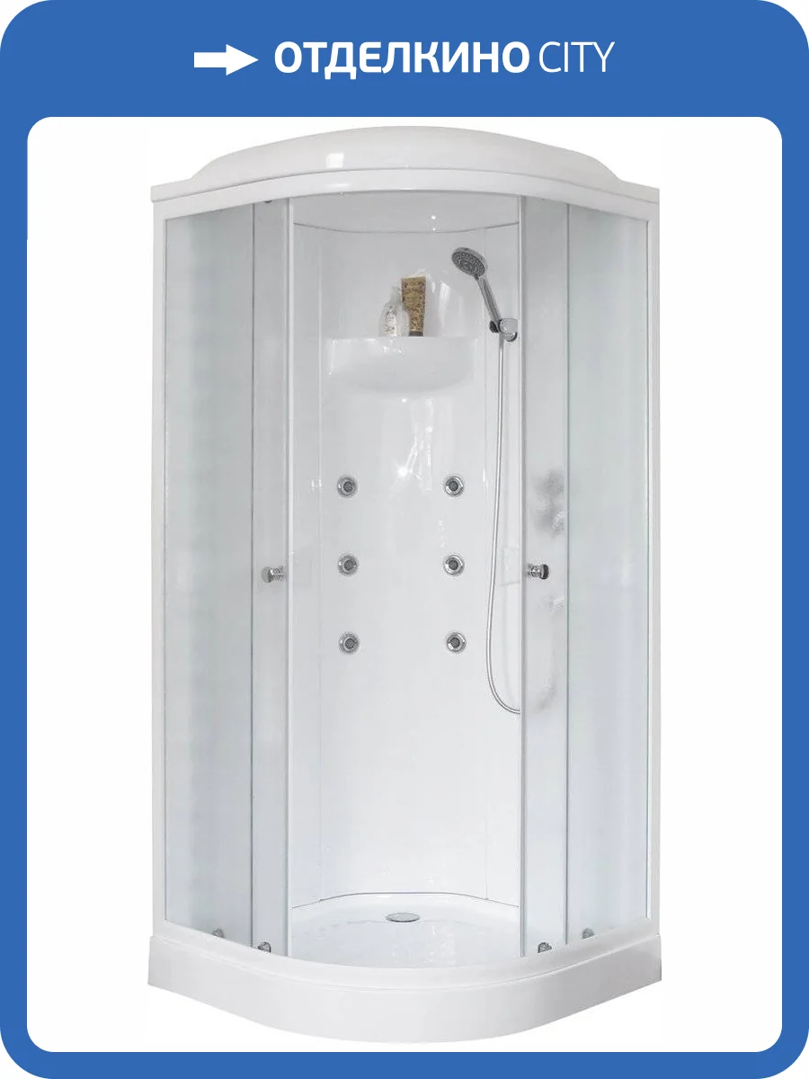 Душевая кабина Royal Bath RB 90HK2-М с низким поддоном фото 5