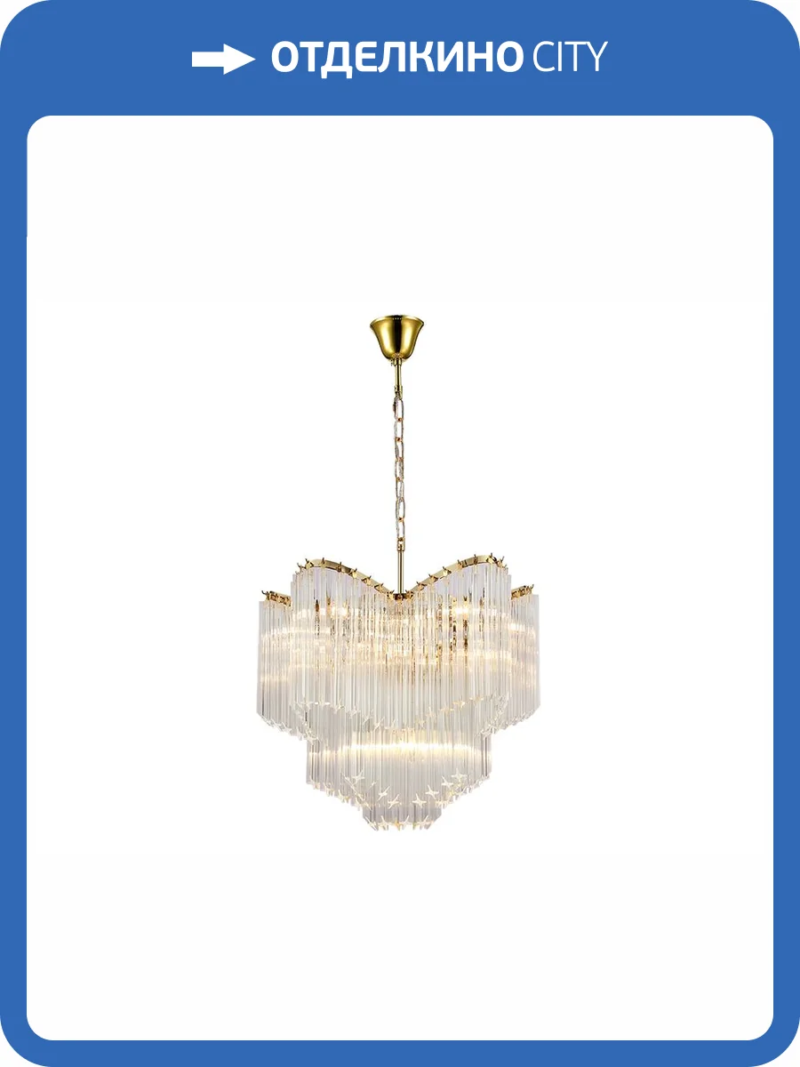 Подвесная люстра Newport 8900 8911/C gold фото 2