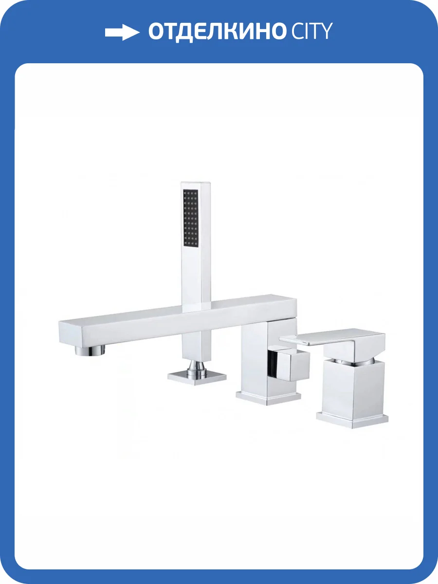 Смеситель D&K Liszt Bayern DA1514901 хром фото 3