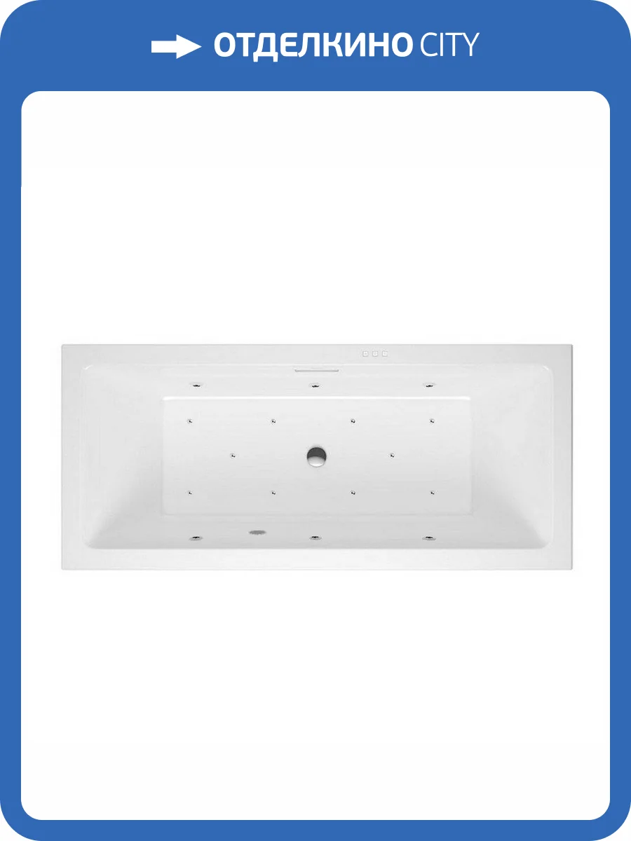 Акриловая ванна Excellent Heaven Slim RELAX WAEX.HEV17S.RELAX.CR 170x75 хром фото 4