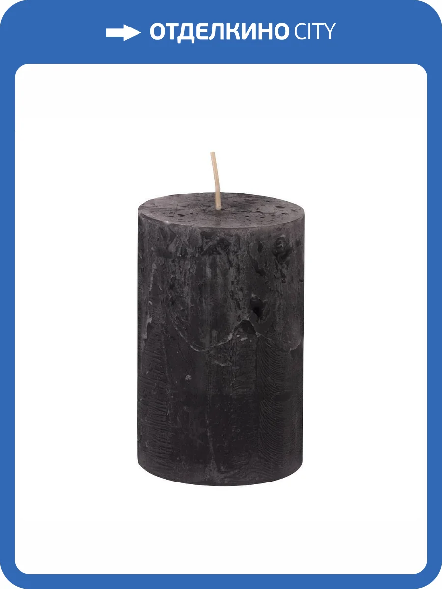 Свеча декоративная Eglo Glenbarr 422569 антрацит парафин (7x11) фото 3