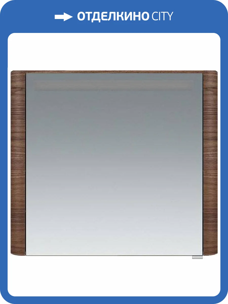 Зеркало-шкаф Am.Pm Sensation 80 L орех фото 5