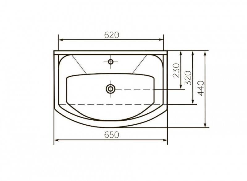 Тумба под раковину Stella Polar Фантазия 65 SP-00000756 белый фото 6