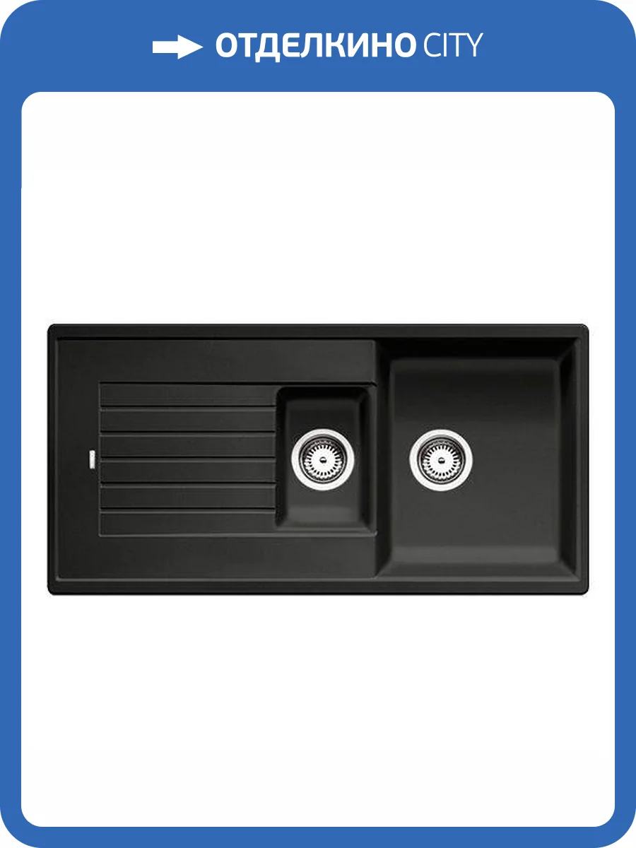 Мойка кухонная Blanco Zia 6 S 514748 черный фото 5