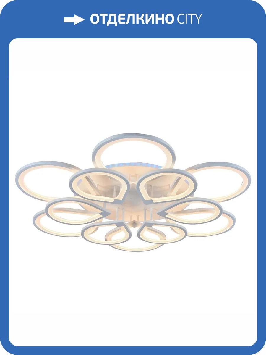 Потолочная люстра Profit Light 8000/6+6 WHT фото 3
