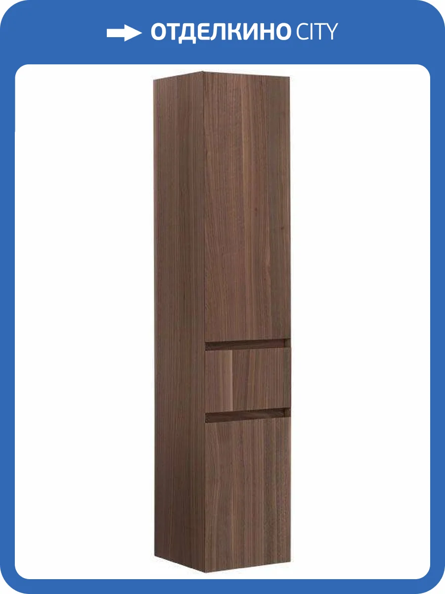 Шкаф-пенал Aquanet Нью Йорк 00257886 орех фото 12