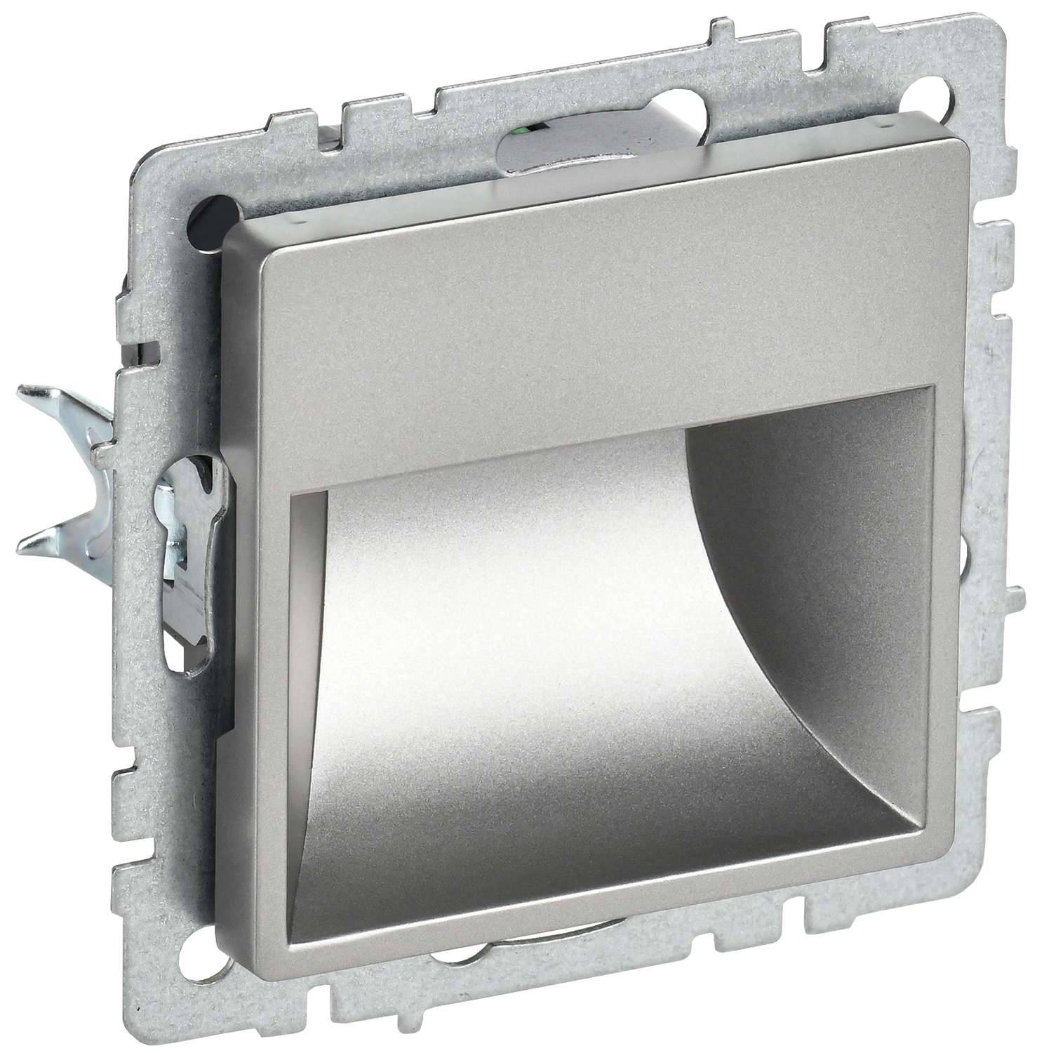 Подсветка для лестниц и ступеней светодиодная IEK Brite BR-FL20-K46 сталь