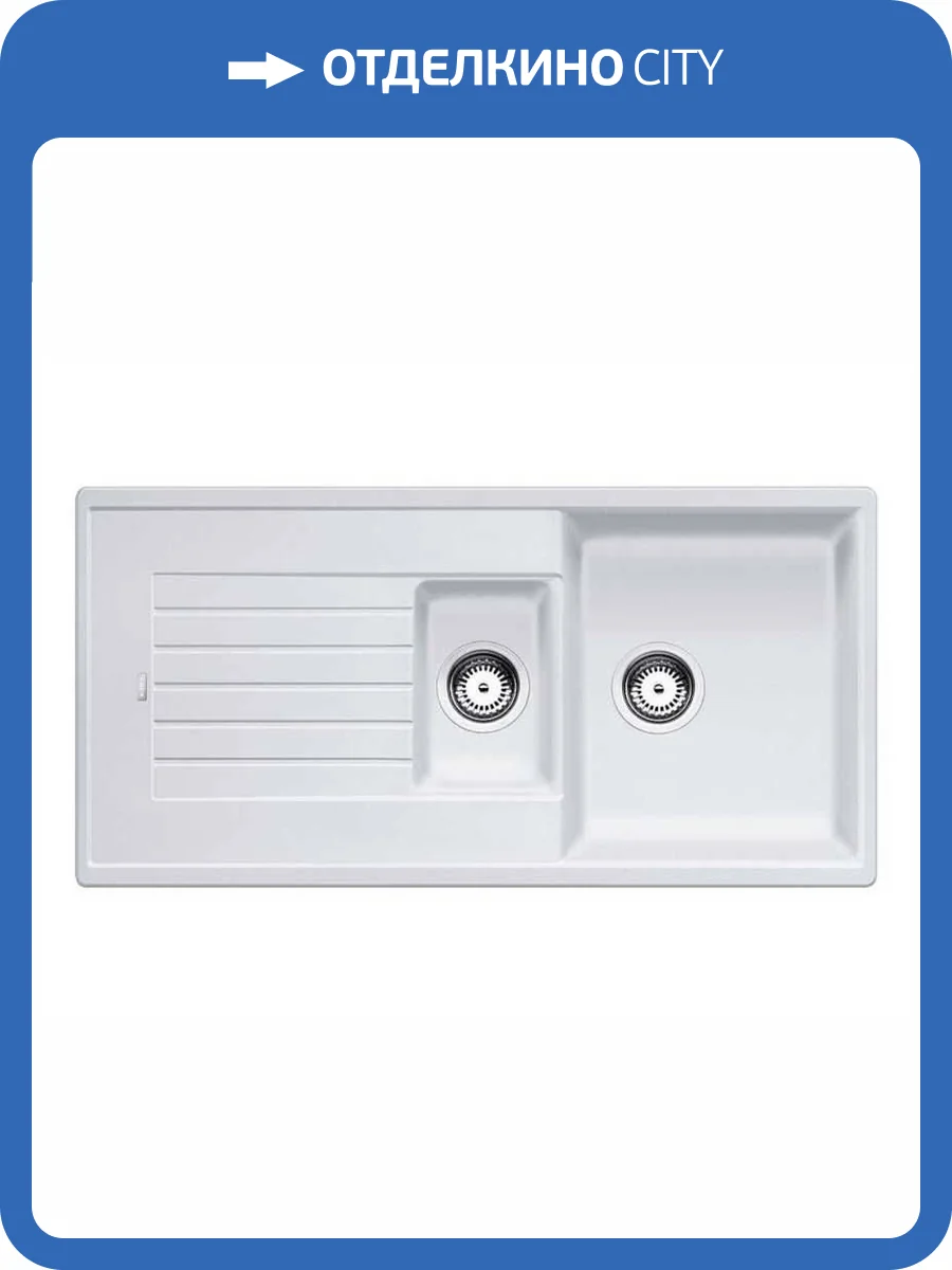 Мойка кухонная Blanco Zia 6 S 514742 белый фото 8