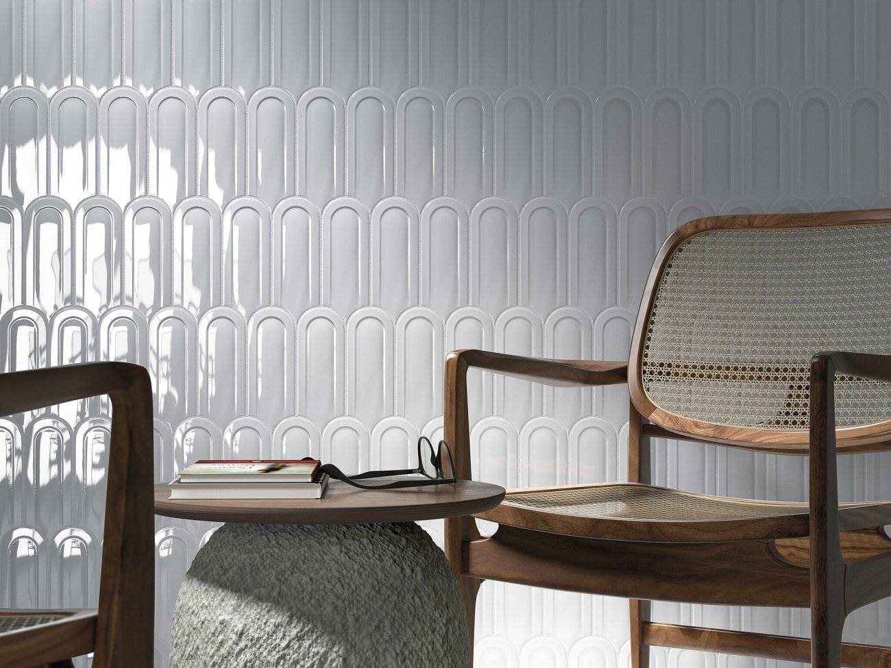 Керамическая плитка Cifre Ceramica Gala CFR000075 White Brillo 8x21.5 фото 2