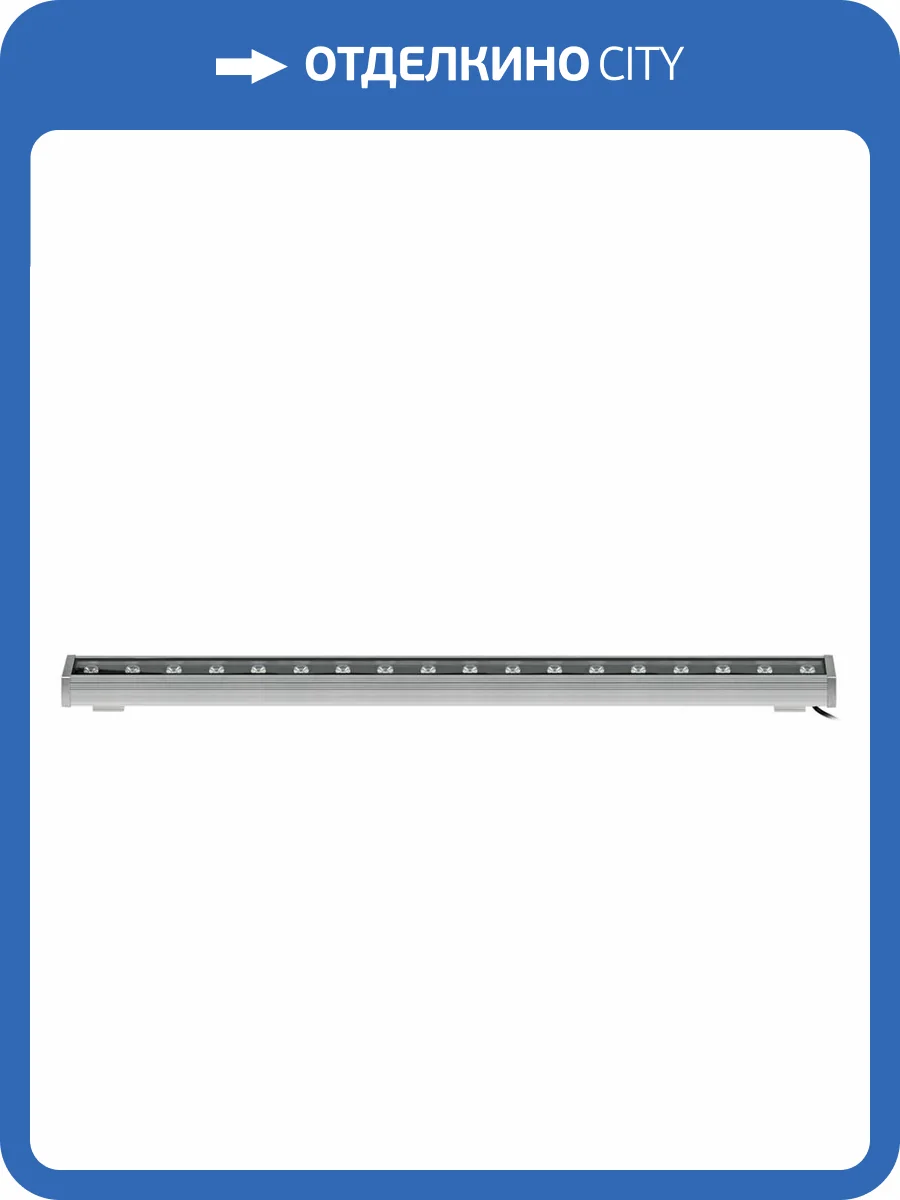 Прожектор светодиодный Uniel ULF-L52-36W/2700K/L100 220V IP65 Silver UL-00008365 фото 2