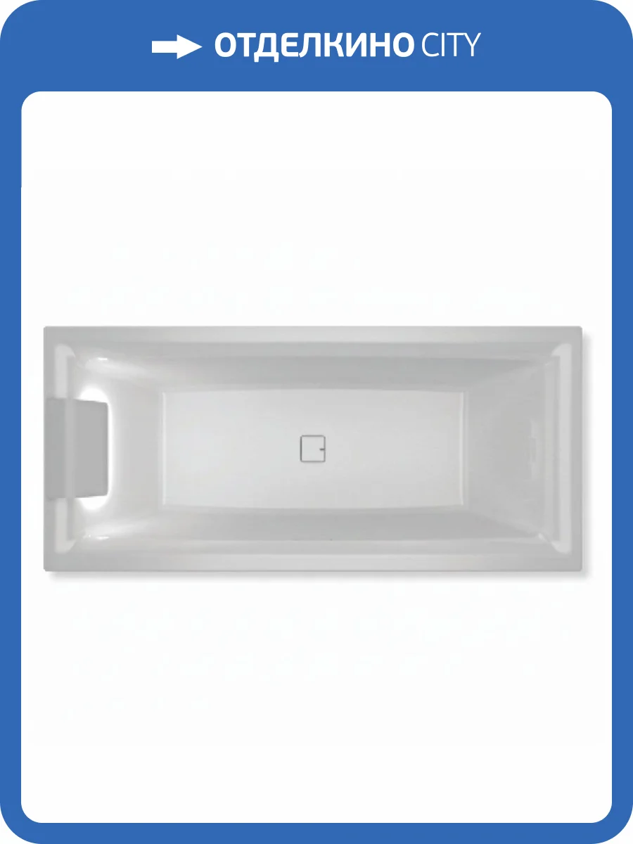 Акриловая ванна Riho Bathtubs Still square B100004005 170x75 фото 4