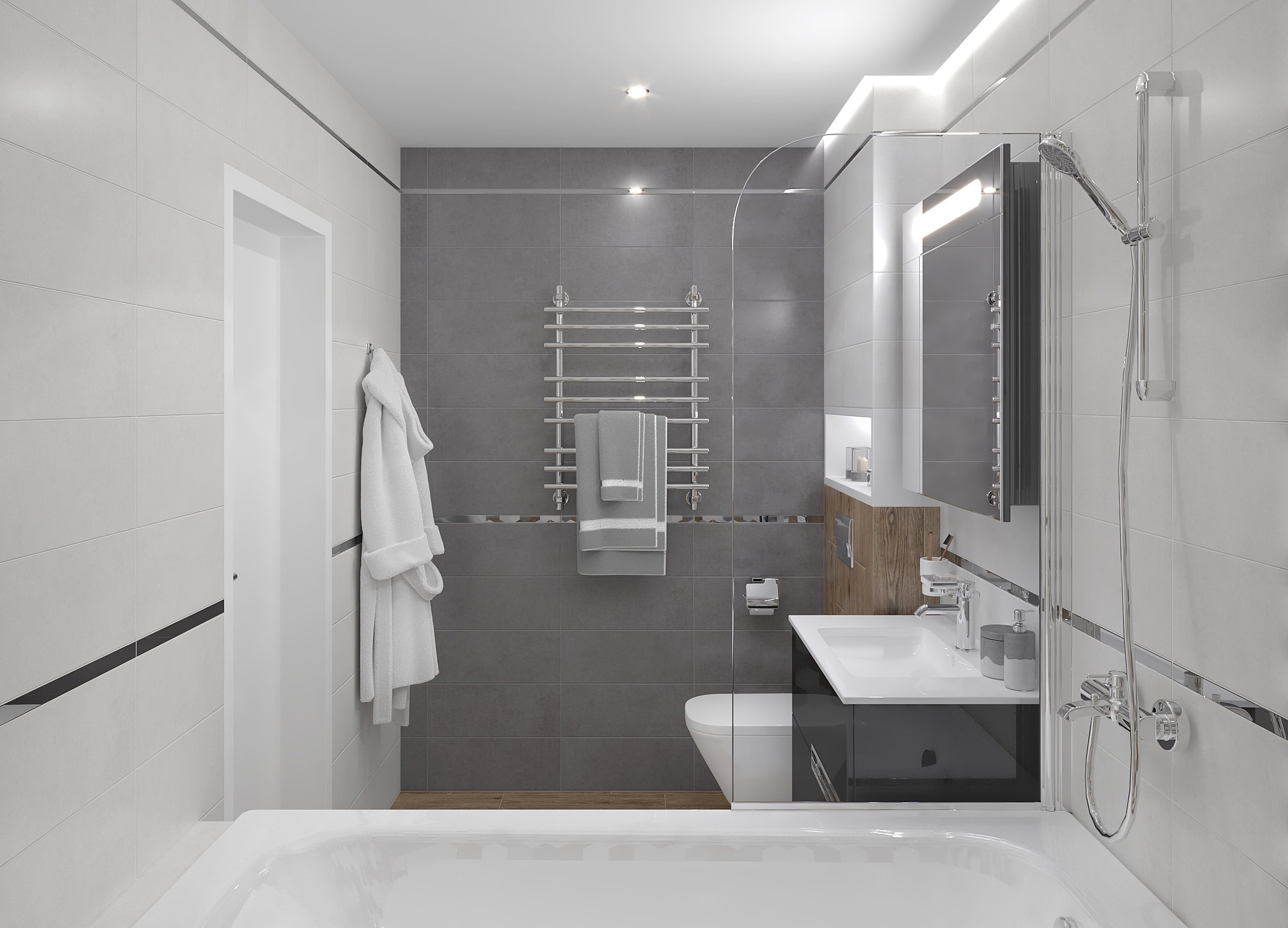 Laparet Betonhome мозаика серый фото 3
