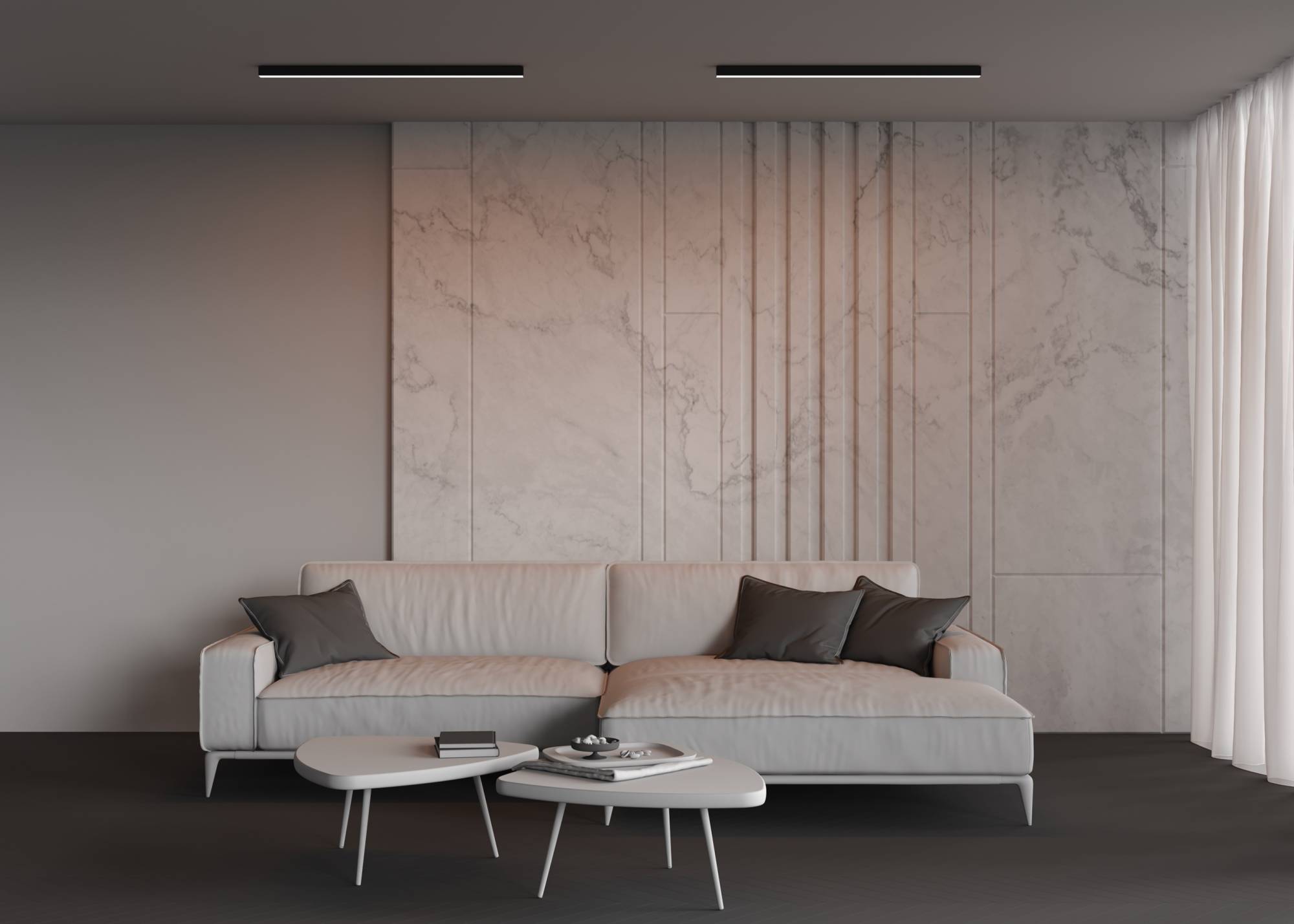 Потолочный линейный светодиодный светильник Technical LL311011 фото 7