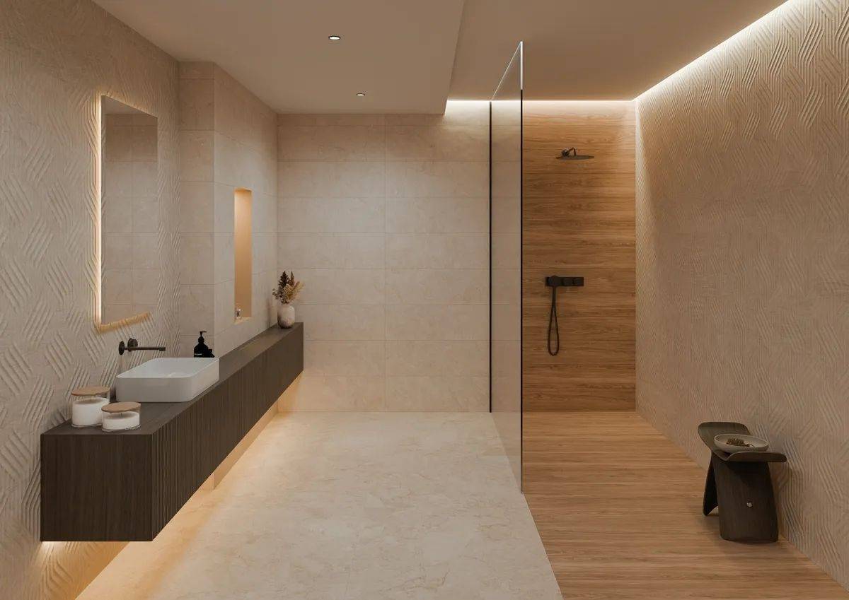 Керамическая плитка Metropol Taran R0002930 Concept Sand 30x90 фото 2