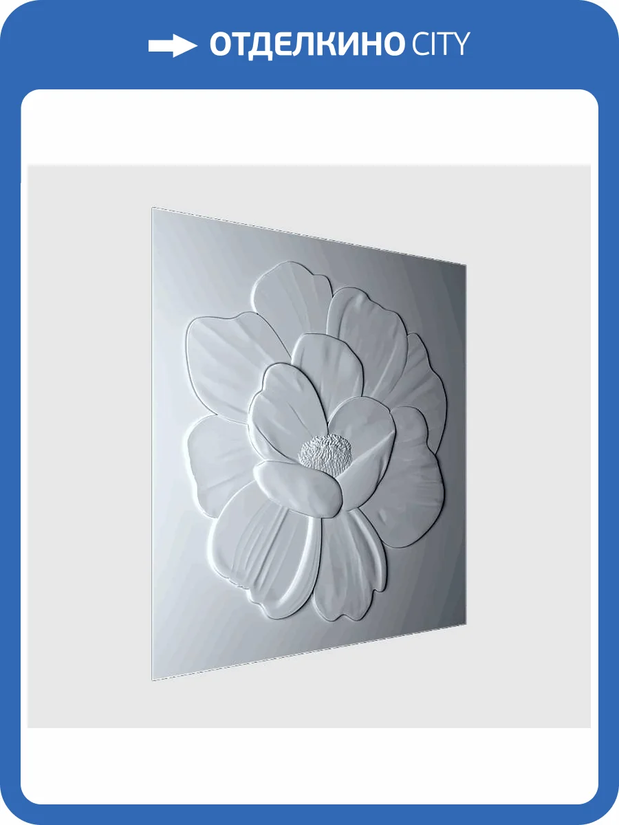 Барельеф Deco Line В-78 Peony фото 4