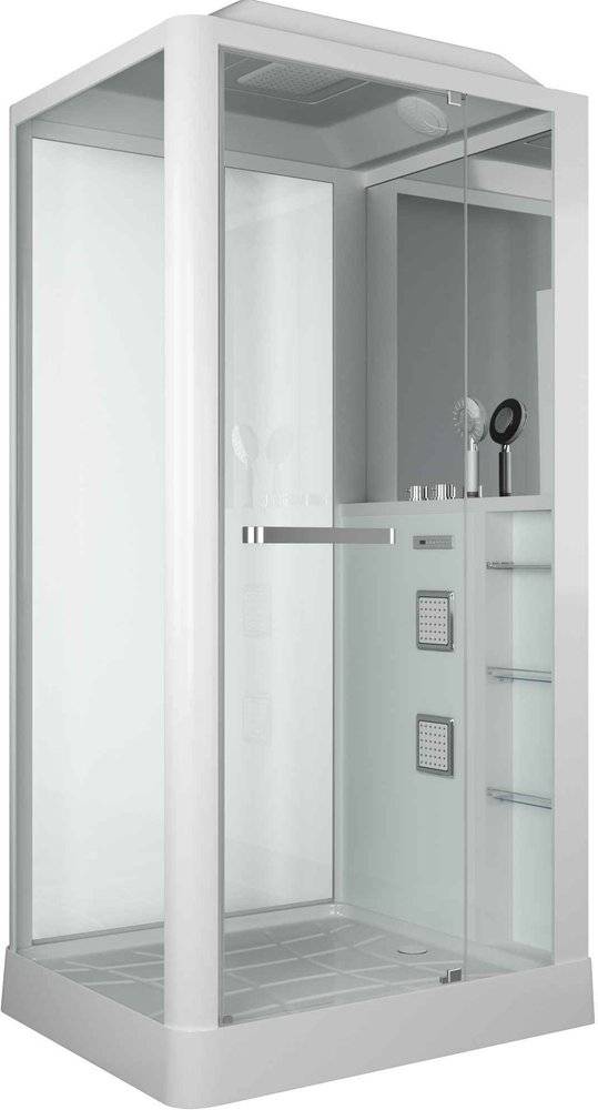 Душевая кабина Grossman GR-123 110x90 см белая - купить за 123300 руб ...