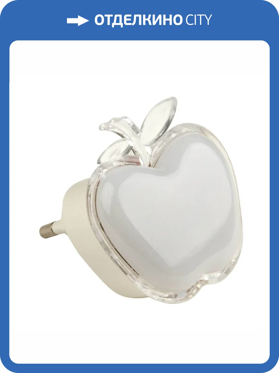 Настенный светодиодный светильник Uniel Детская серия DTL-308-Яблоко/RGB/3LED/0,5W 10319 фото 3